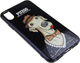 Etui PUZOO TPU Glossy Shiny Powder Art Dog do Apple iPhone X Black Bean (FSH57784) - obraz 3