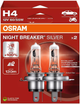 Zestaw żarówek samochodowych Osram Night Breaker Silver H4 60/55 W 12 V 2 szt (GH008357011) - obraz 2