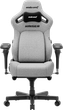 Fotel gamingowy Anda Seat Kaiser 4 V2 Size XL Gray Fabric (AD12YDDC-XLL-20-G-CF-03) - obraz 1