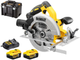 Akumulatorowa piła tarczowa DeWalt DCS570P2 (5035048663080) - obraz 1