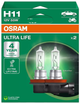 Набір автоламп Osram Ultra Life H11 12V 2 шт (64211ULT-2HB) - зображення 2