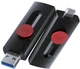 Pamięć flash USB Lexar JumpDrive D300 Dual 128GB USB 3.2 Gen2x2 Black/Red (LJDD300128G-BNBNG) - obraz 3