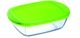 Форма PYREX COOK & STORE прямокутна з пластиковою кришкою (214P000) - зображення 2