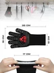 Термостойкие перчатки для гриля BBQGO Grill Gloves до 800°C - изображение 2