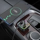 FM - трансмітер HOCO E81 Fantasy USB-Type-C PD30W+QC3.0 Black - изображение 7
