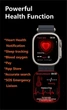 Смарт-часы Smart Watch HK9 Ultra 2 с AMOLED экраном 2.04", Chat GPT, звонками и фитнес трекером - изображение 7