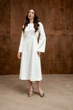 Белое платье миди FashionYouWant L белый 43446469 - изображение 3