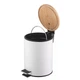 Ведро для мусора Ardesto Minimalism ARHB3601WB 3 л белое 5132434 - зображення 2