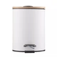 Ведро для мусора Ardesto Minimalism ARHB3601WB 3 л белое 5132434 - зображення 5