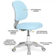 Дитяче крісло Evo-kids Limpi Blue (арт.Y-212 KBL) Блакитний - зображення 3