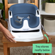 Krzesełko do karmienia Ingenuity Baby Base Booster 2 w 1 Night Sky (0074451167278) - obraz 16