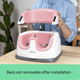Krzesełko do karmienia Ingenuity Baby Base Booster 2 w 1 Peony (0074451167261) - obraz 4