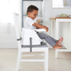 Krzesełko do karmienia Ingenuity Baby Base Booster 2 w 1 Peony (0074451167261) - obraz 8