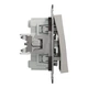 Переключатель двухклавишный Schneider Electric Asfora бронза EPH0600169 - изображение 2