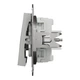 Выключатель трёхклавишный Schneider Electric Asfora алюминий EPH2100161 - изображение 2