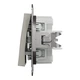 Кнопковий вимикач двоклавішний Schneider Electric Asfora бронза EPH1100169 - зображення 3