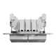 Переключатель двухклавишный Schneider Electric Asfora алюминий EPH0600161 - изображение 6