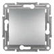 Переключатель одноклавишный Schneider Electric Asfora алюминий EPH0400161 - изображение 1