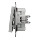 Вимикач для жалюзі Schneider Electric Asfora алюміній EPH1300161 - зображення 4