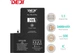 Усиленный аккумулятор DEJI (3400 mAh) для Apple iPhone 15 Pro + набор инструментов High Copy - изображение 6