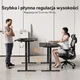 Геймерський стіл SENSE7 Nojo LIGHT 140 см x 70 см ( Black ) - изображение 3