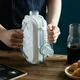 Портативна силіконова форма для льоду пляшка 2 в 1 ICE CUBE TRAY складана на 17 кульок - изображение 2