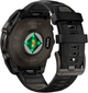 Smartwatch Garmin fenix 8 47mm Solar Sapphire Carbon Grey DLC titanium with Black and Pebble Grey Silicone Band (010-02906-11) - obraz 4