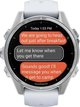 Смарт-годинник Garmin fenix 8 43mm AMOLED Silver with Whitestone Silicone Band (010-02903-00) - зображення 7