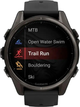 Smartwatch Garmin fenix 8 43mm AMOLED Sapphire Carbon Grey Titanium (010-02903-21) - obraz 2