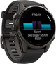 Smartwatch Garmin fenix 8 43mm AMOLED Sapphire Carbon Grey Titanium (010-02903-21) - obraz 7