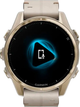 Smartwatch Garmin fenix 8 43mm AMOLED Sapphire Soft Gold with Limestone Leather Band (010-02903-40) - obraz 11