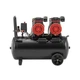 Компресор безмасляний 50 л INTERTOOL PT-0038 2х1.5 кВт, 220 В, 8aтм, 500 л/хвил, 2800 об/хв 4 циліндра - зображення 3