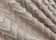 Комплект штор VR-Textil Лен Букле 150х270 2шт и Тюль 400х270 1813ш-115т Пудровый с белым 71-039/3 - изображение 5