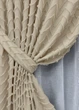 Комплект штор VR-Textil Лен Букле 200х270 2шт и Тюль 500х270 1807ш-115т Кремовый с белым 71-040/6 - изображение 4