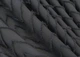 Комплект штор VR-Textil Лен Букле 150х270 2шт и Тюль 500х270 1810ш-115т Графитовый с белым 71-038/4 - изображение 5