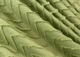Комплект штор VR-Textil Лен Букле 150х270 2шт и Тюль 600х270 1805ш-115т Оливковый с белым 71-044/5 - изображение 5