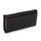Женский кожаный кошелек на магнитах Dr.Bond W1-V-4 black-red - изображение 2