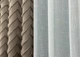 Комплект штор VR-Textil Лен Букле 200х270 2шт и Тюль 600х270 1808ш-115т Какао с белым 71-041/7 - изображение 6