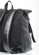 Женский городской рюкзак RollTop из экокожи для повседневного использования с регулируемым объемом и карманами, черный принт крокодил 60605 - изображение 11