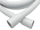 Душевой шланг АІМ силиконовый 1500 мм белый (ТР-00027051) - изображение 3