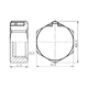 Заглушка Thermo Alliance Forte 1/2" ВР хром SF352H15 - изображение 2