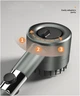 Лейка массажная для душа Idea Turbocharged Head с вращением 360° Серый (235U) - изображение 8