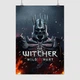 Постер Ведьмак, Король Дикой Охоты Эредин, Witcher, плакат для геймера, A3 42×30 см (id0450) - изображение 1