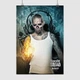 Постер Отряд Самоубийц, Ель Дьябло, Suicide Squad (2016), El Diablo, A3 42×29 см (id2521) - изображение 1