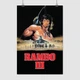 Постер Рэмбо 3, Сильвестр Сталлоне, Rambo 3 (1988), A1 90×60 см (id0378) - изображение 1