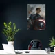 Постер Капитан Америка со щитом, Captain America, A3 42×30 см (id0766) - изображение 3