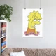Постер Симпсоны, Лиза, Simpsons, Nobody cares, A3 42×30 см (id1027) - изображение 6