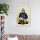 Постер Біллі Айліш сидить на краю люка, Billie Eilish, A3 42×30 см (id3870) - зображення 6