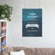 Постер Your future…, A3 42×30 см (id2252) - изображение 6