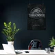Постер Мир Юрского Периода, лого, Jurassic World, A3 42×30 см (id4080) - изображение 3